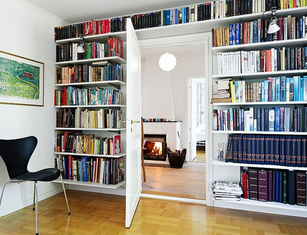 Bookshelves On Wall Home Decor Pertaining To Whole Wall Bookshelves (View 6 of 15)