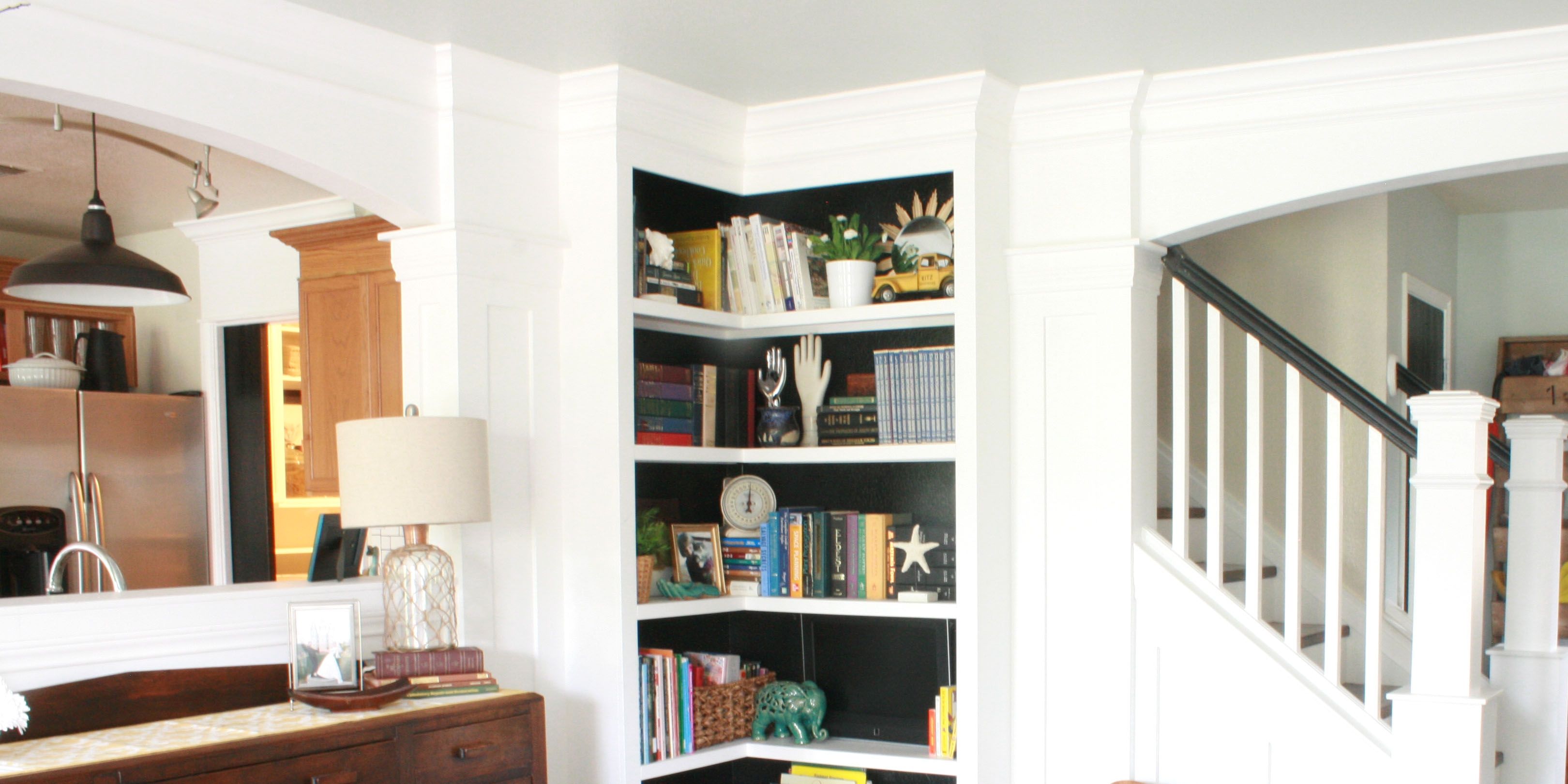 Build Your Own Corner Bookshelves Regarding Built In Bookcase Kit (Photo 7 of 15)