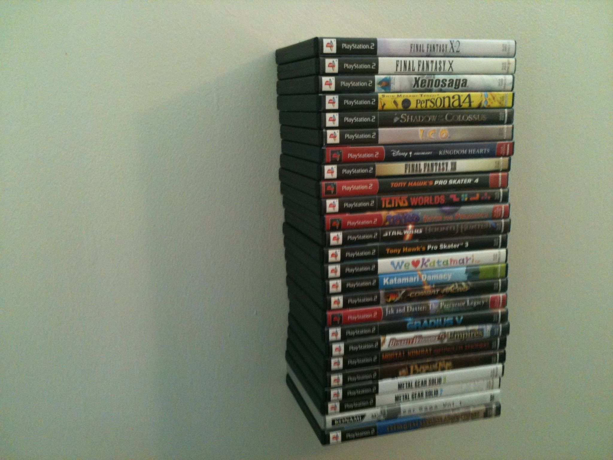 Building An Invisible Playstation 2 Game Shelf Youtube Intended For Invisible Dvd Shelf (Photo 1 of 12)