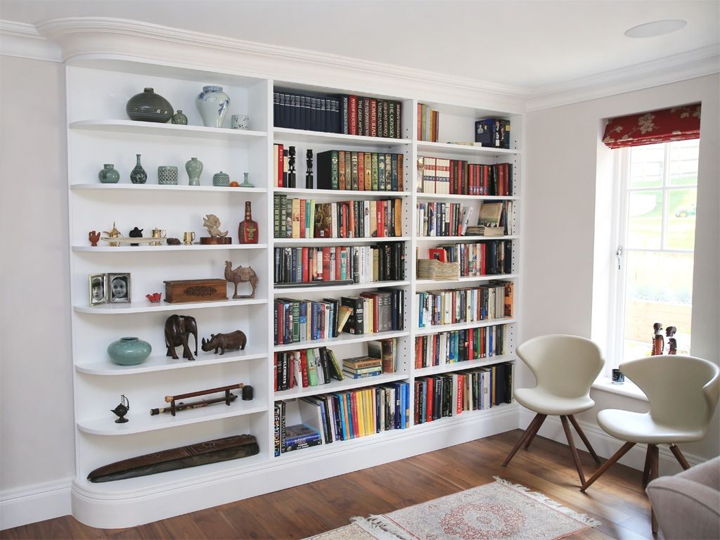 Built In Bookshelves Bespoke Bookcases London Furniture Artist Within Bespoke Bookshelves (Photo 3 of 14)