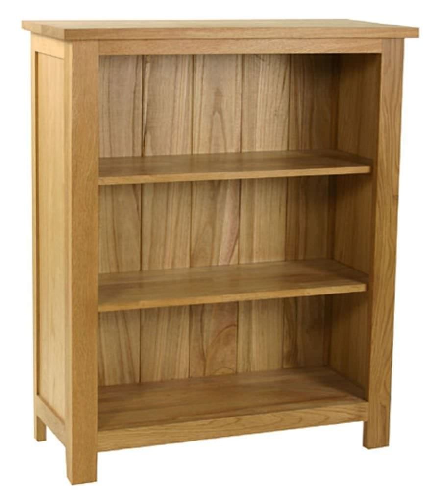 Buy Essentials Oak Bookcase Small Online Cfs Uk Inside Oak Bookcase (Photo 85 of 264)
