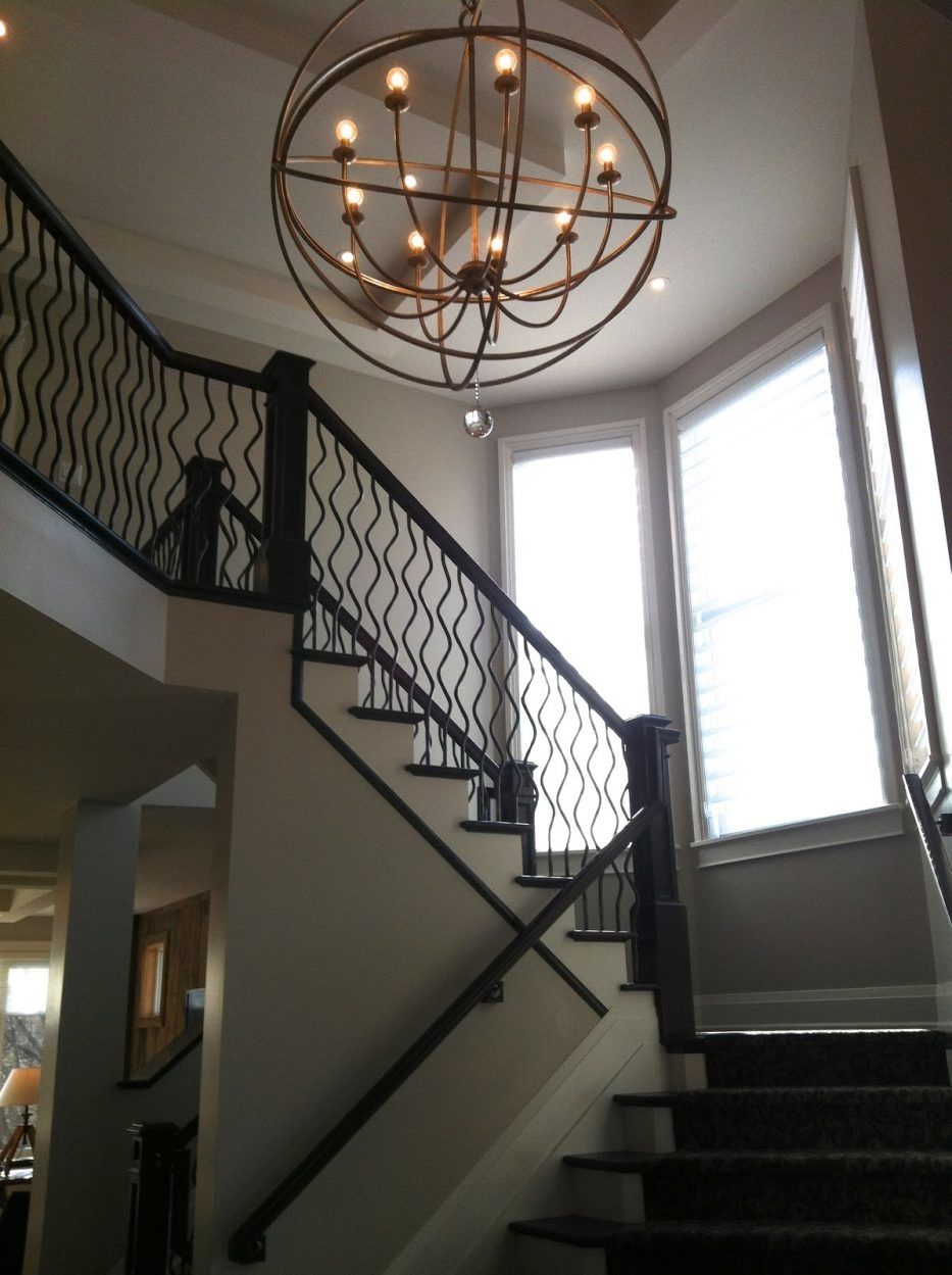 Chandelier Chandelier Staircase Lighting Large Diystaircase Inside Giant Chandeliers (Photo 10 of 12)