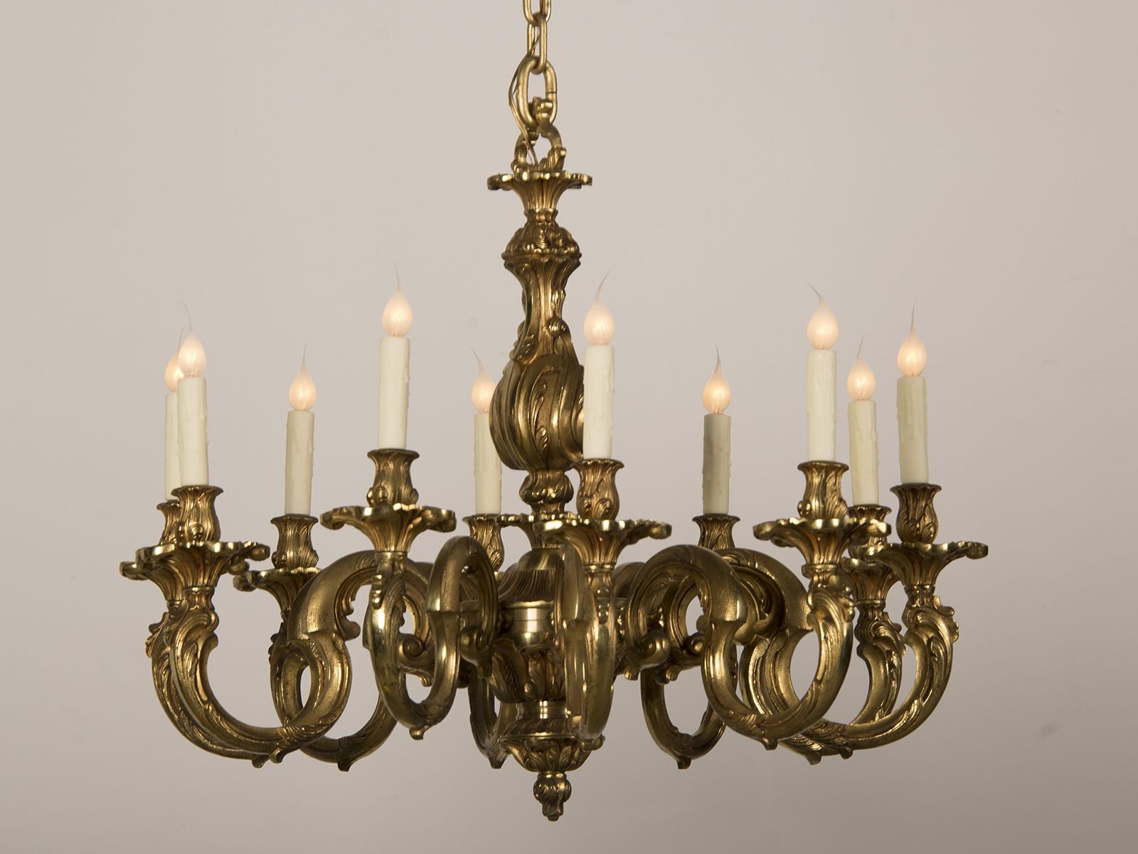 Chandeliers Carl Moore Antiques Intended For French Bronze Chandelier (View 2 of 12)
