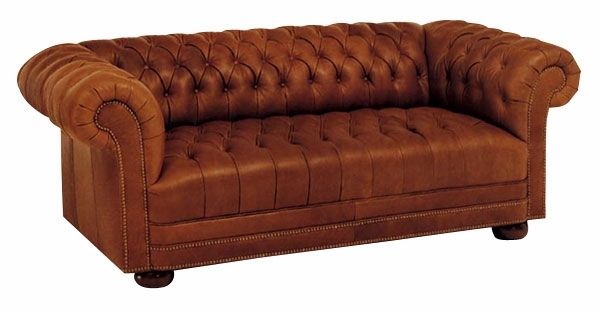Chesterfield Full Size Leather Sleep Sofa Club Furniture For Tufted Leather Chesterfield Sofas (View 14 of 15)