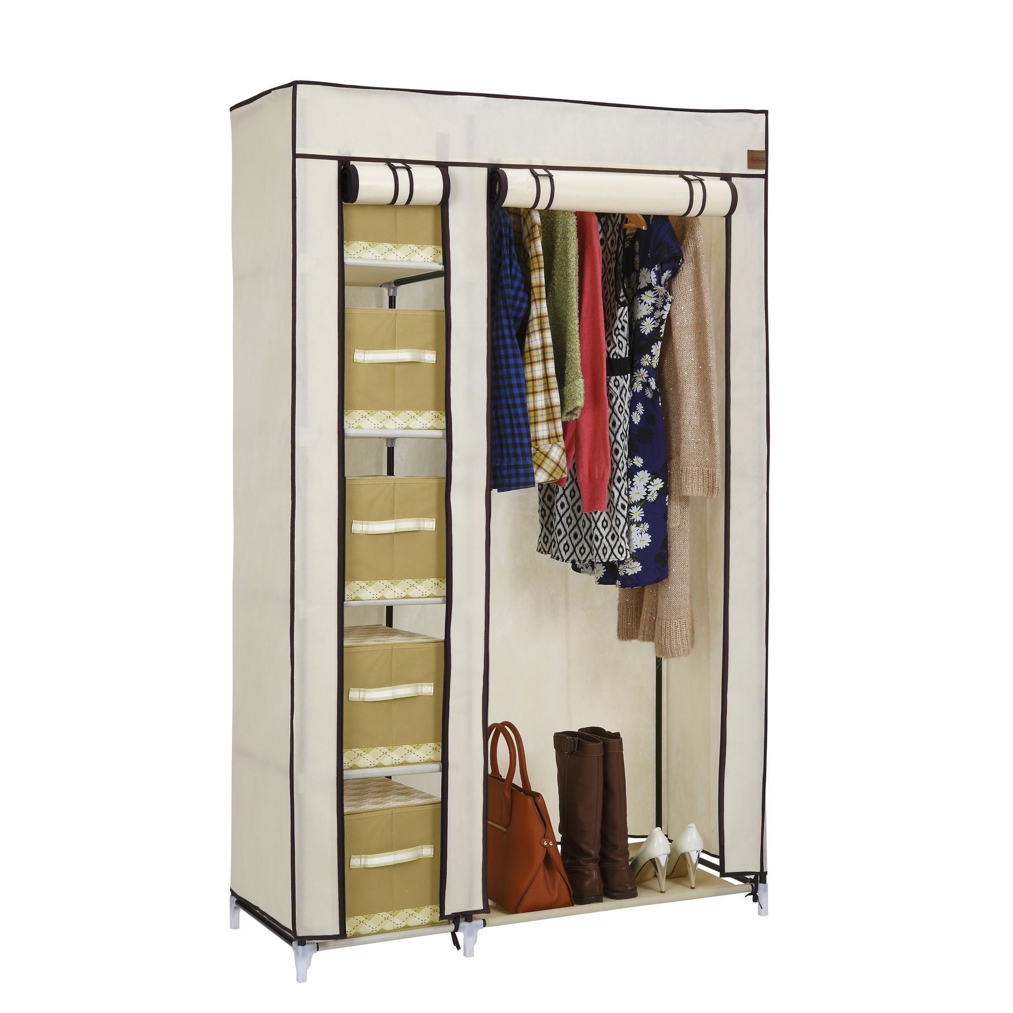 Featured Photo of 15 Best Wardrobe Double Hanging Rail