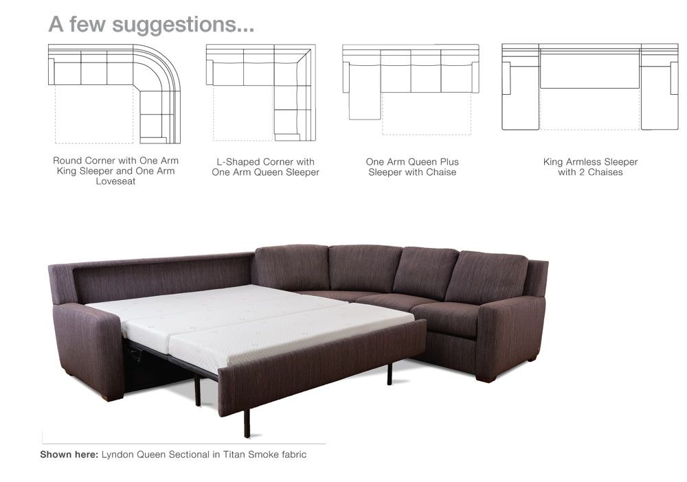 Comfort Sleeper Sectionals Endless Possibilities Scott Jordan With Regard To Comfort Sleeper Sofas (View 10 of 15)