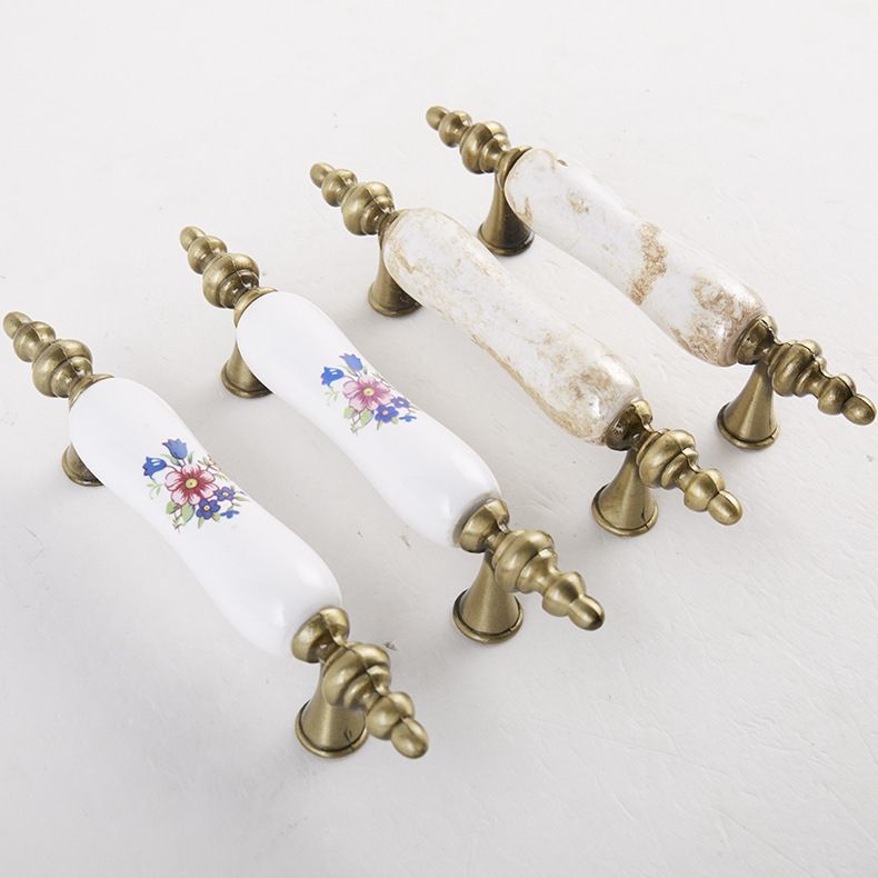Compare Prices On Ceramic Drawer Pull Online Shoppingbuy Low Throughout Vintage Cupboard Handles (Photo 3 of 15)