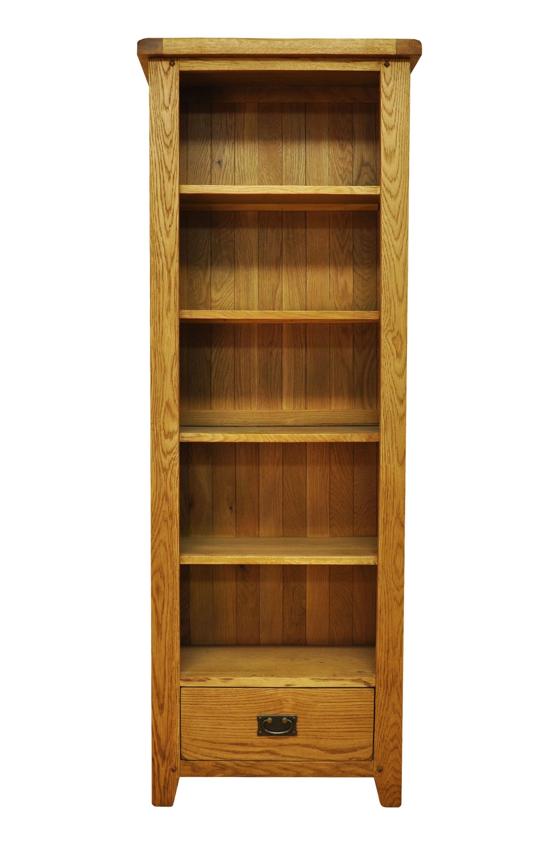 Country Oak Large Narrow Bookcase The Sofa Group In Oak Bookcase (Photo 80 of 264)
