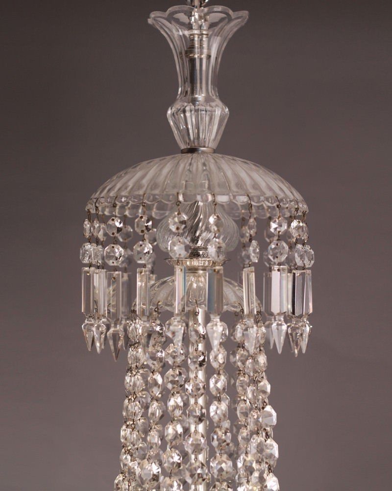 Crystal Chandelier Stunning Waterfall And Bag Crystal Chandelier With Crystal Waterfall Chandelier (View 7 of 12)