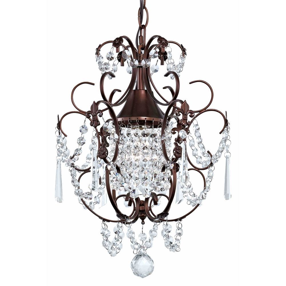 Featured Photo of 12 Best Bronze and Crystal Chandeliers