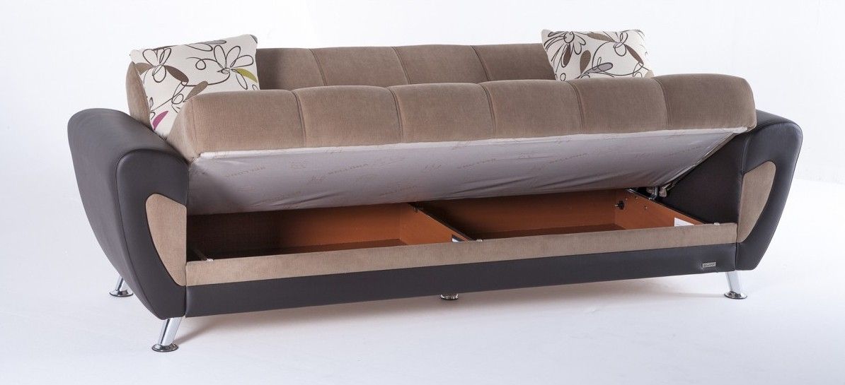 Duru Sofa Bed Set With Sofa Beds With Storages 