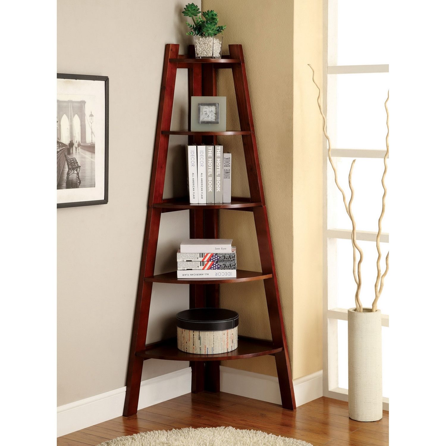 Effectively Corner Bookcase In Fabulous Style Doherty House Inside Corner Bookcase (Photo 4 of 15)