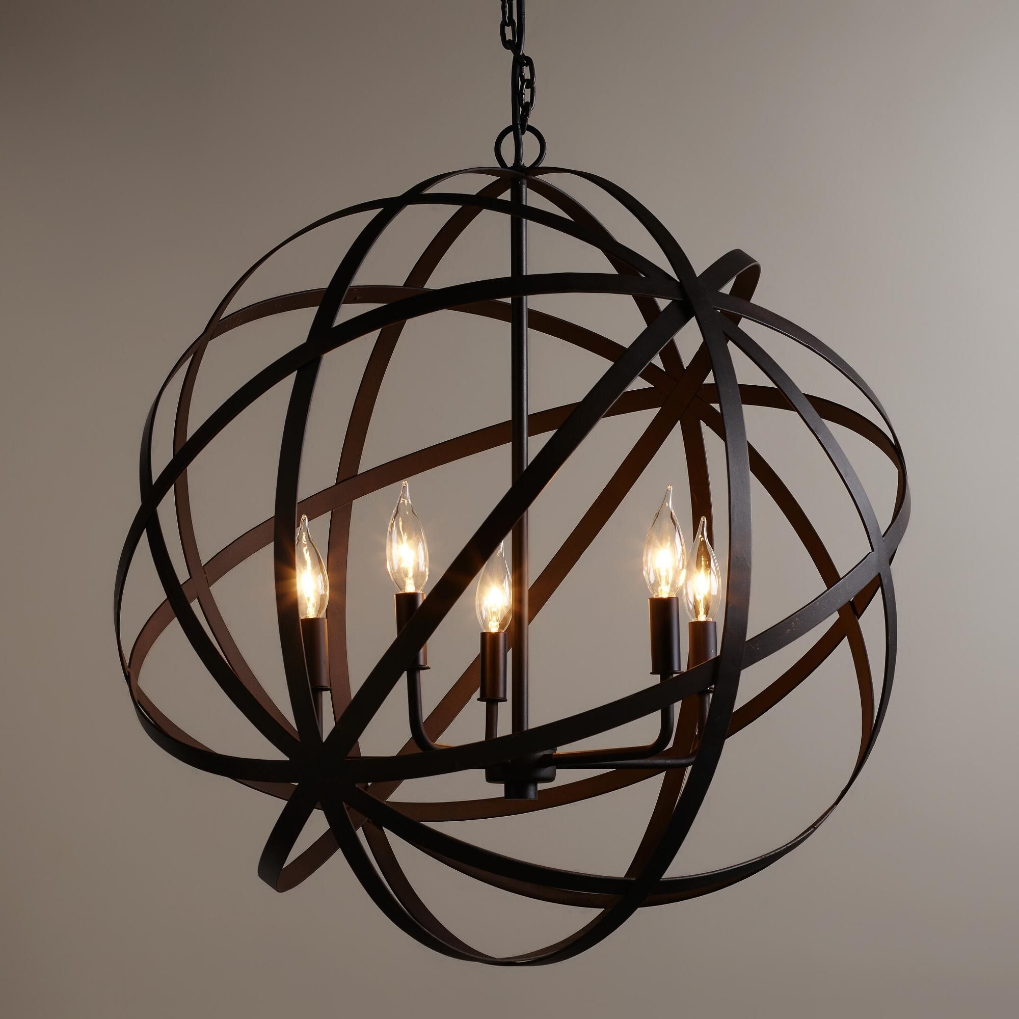 Elegant Metal Chandelier On Inspiration To Remodel Home With Metal In Metal Chandeliers (View 8 of 12)