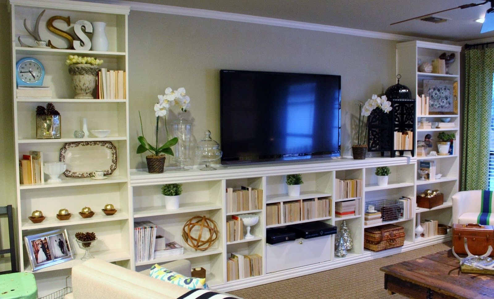 Elementary Organization Billy Bookcase Built In Bonanza Pertaining To Built In Bookcases With Tv (View 12 of 15)