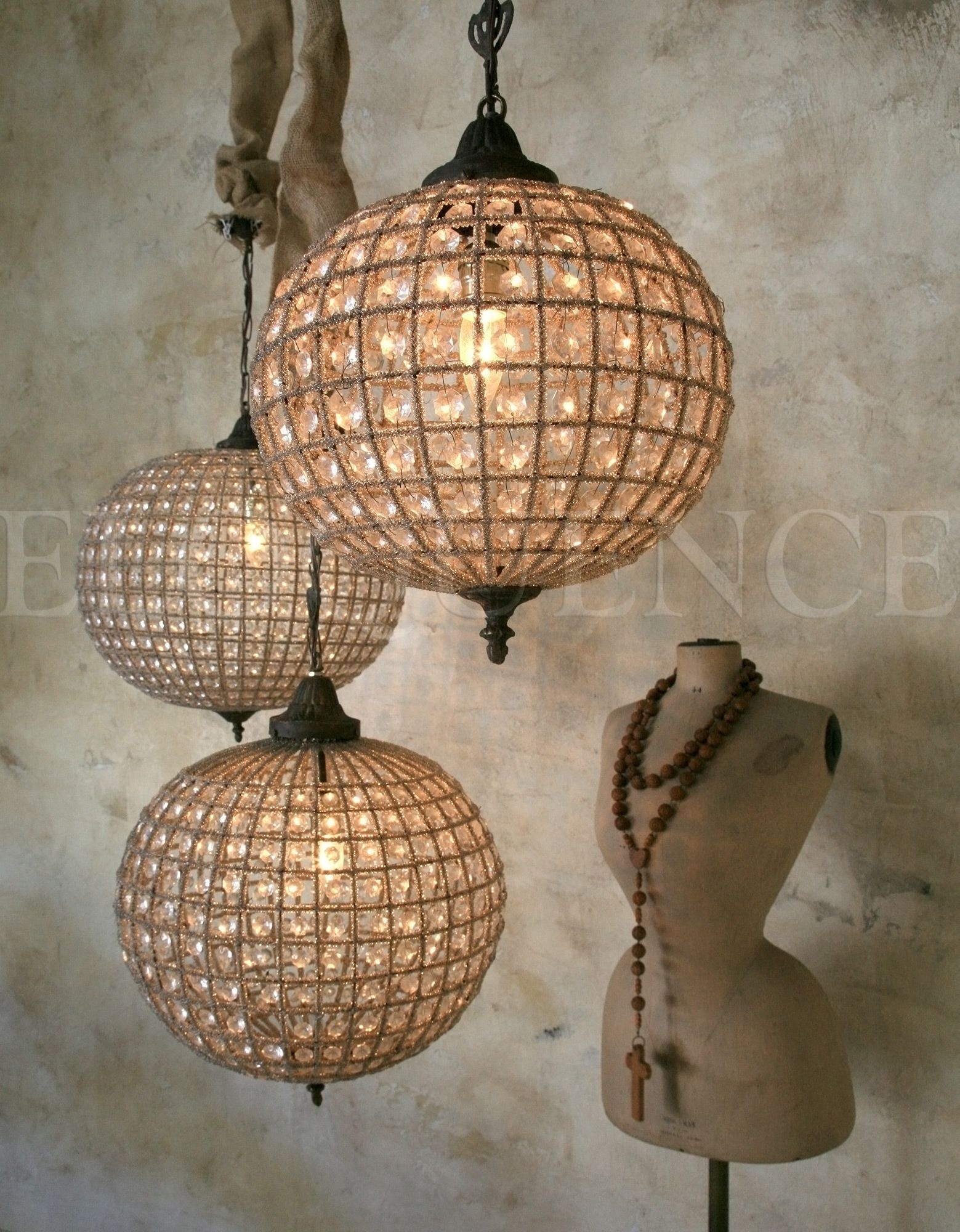 Featured Photo of 2024 Latest Eloquence Globe Chandelier