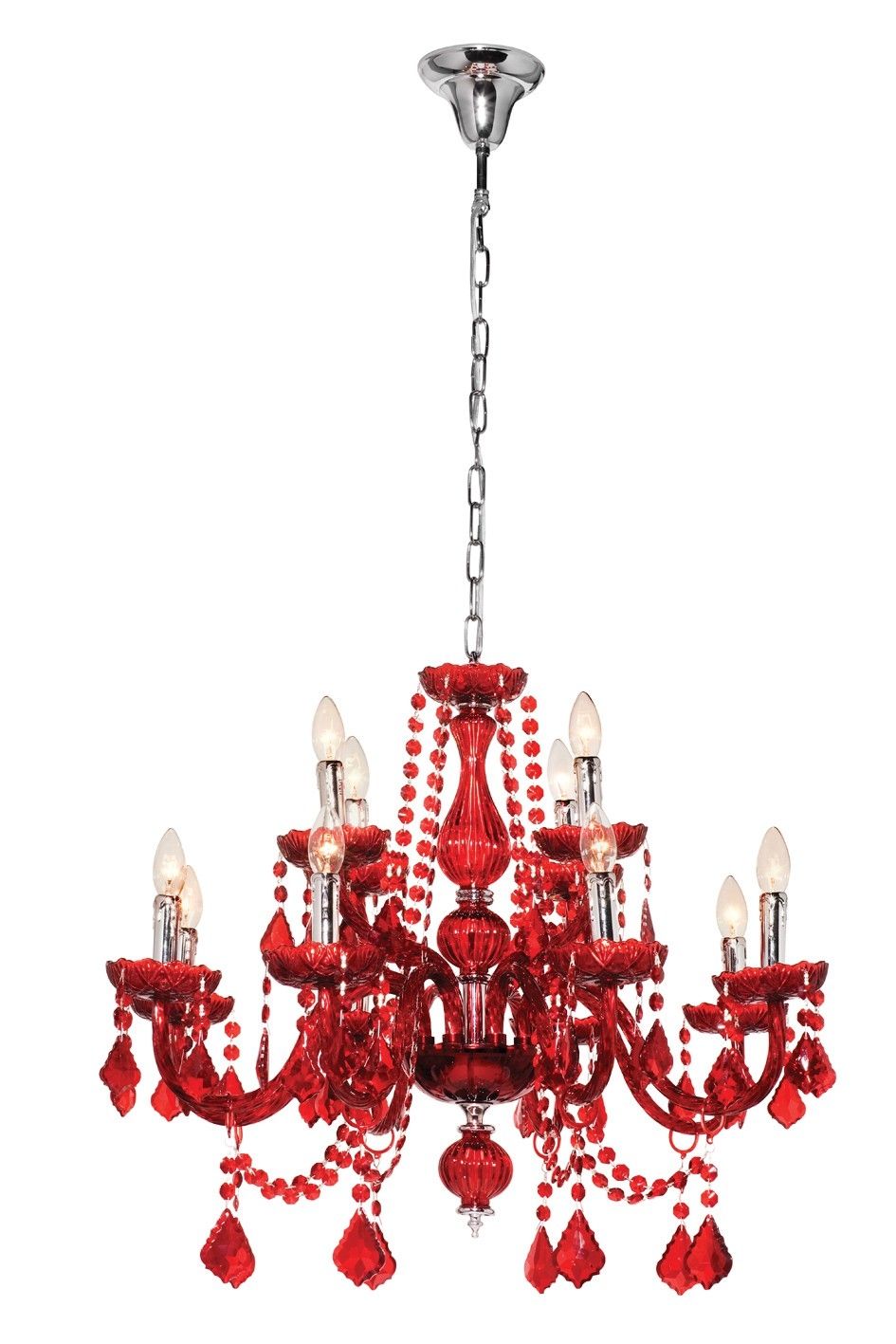 Fair Red Chandelier With Additional Small Home Decoration Ideas Throughout Small Red Chandelier (Photo 6 of 12)