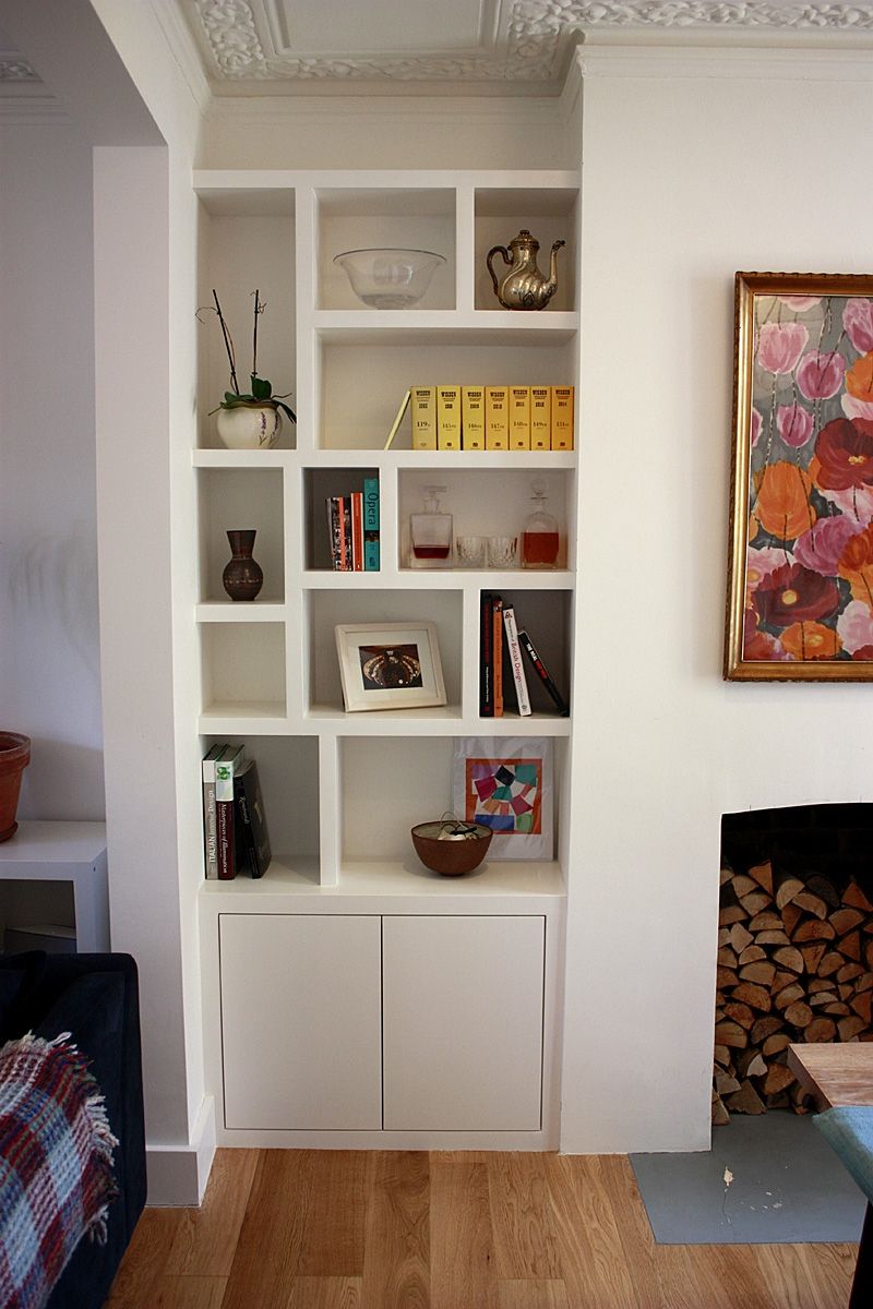 Fitted Wardrobes Bookcases Shelving Floating Shelves London For Custom Made Shelving Units (Photo 10 of 15)