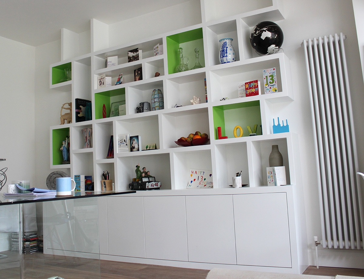 Fitted Wardrobes Bookcases Shelving Floating Shelves London For Fitted Bookcases (Photo 1 of 15)