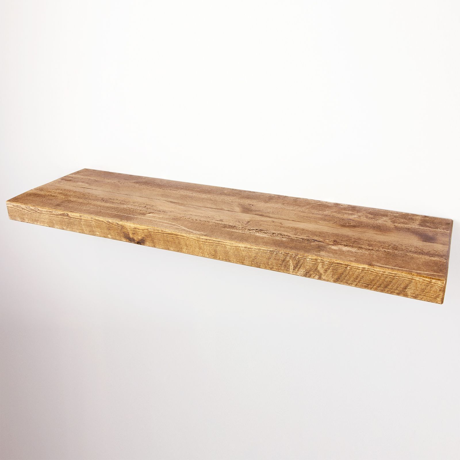 Floating Shelf 12×2 Solid Pine Funky Chunky Furniture For 50cm Floating Shelf (Photo 10 of 12)