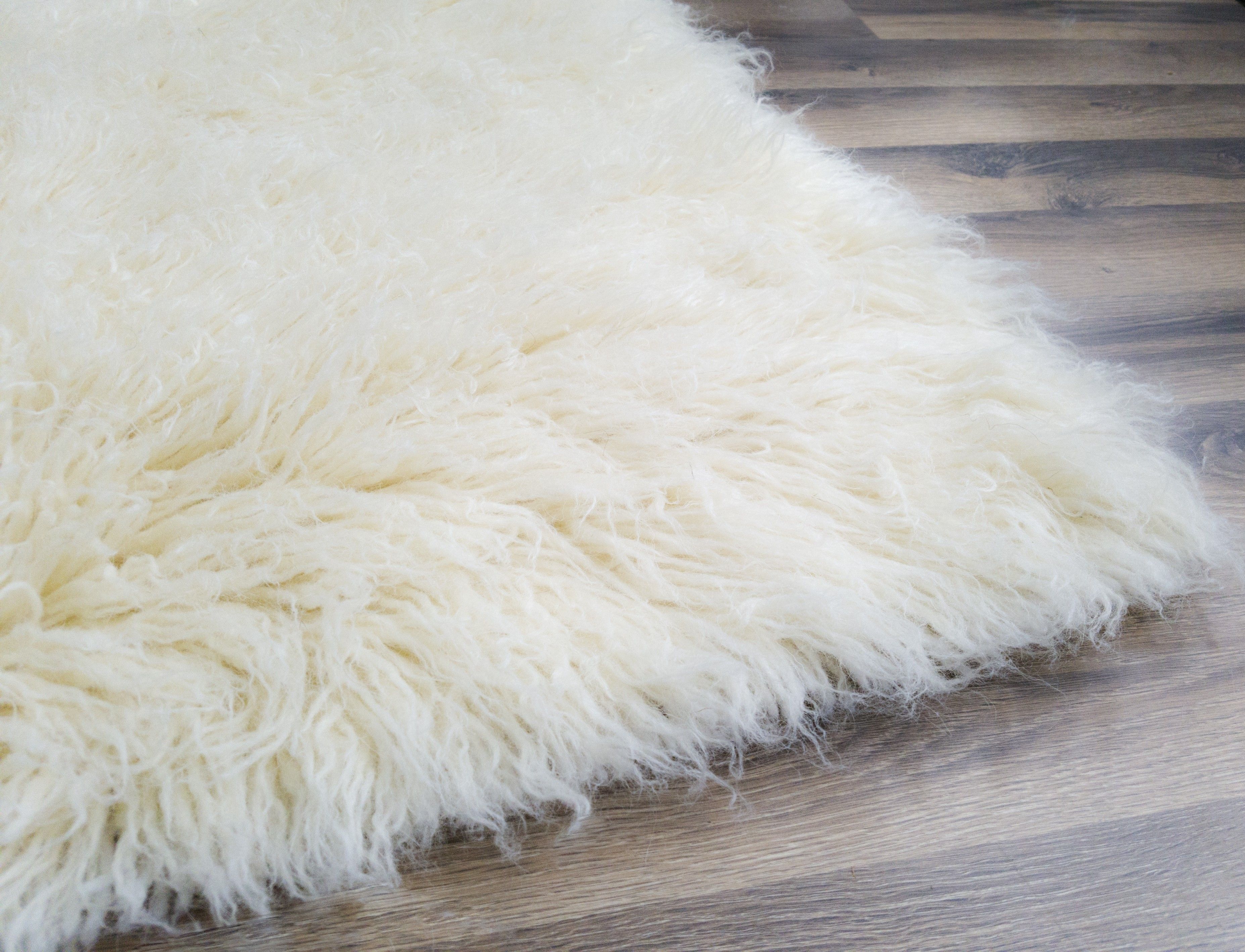 Flooring Enticing Cream Shag Rug For Decorating Your Floor Regarding Wool Shag Area Rug (View 15 of 15)