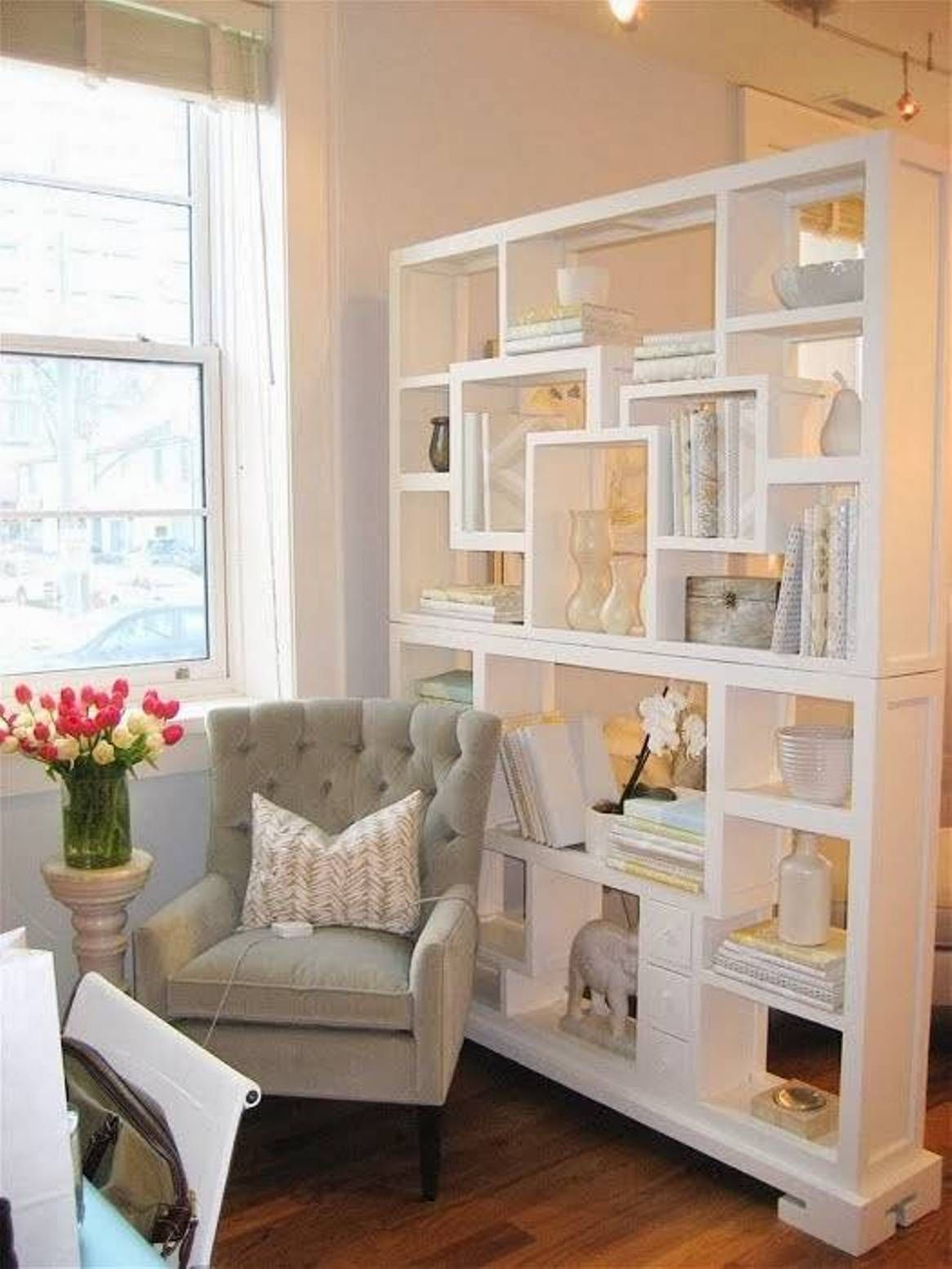 Freestanding Bookcase Living Room Divider Living Room Divider With Free Standing Bookcases (View 14 of 15)