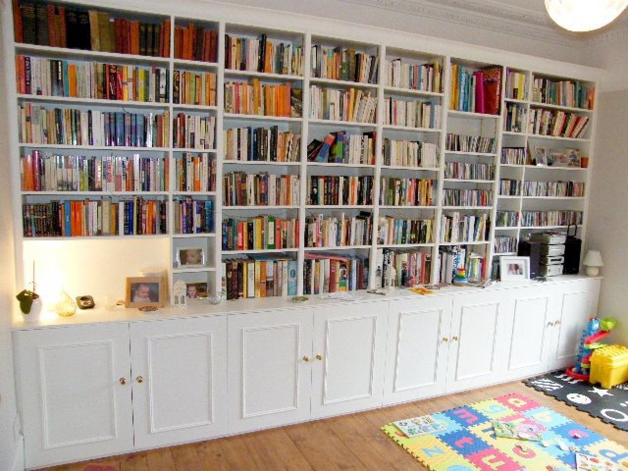 Full Wall Bookshelves Build Plans Full Wall Bookshelves Cabinets Within Full Wall Bookshelf (Photo 89 of 264)