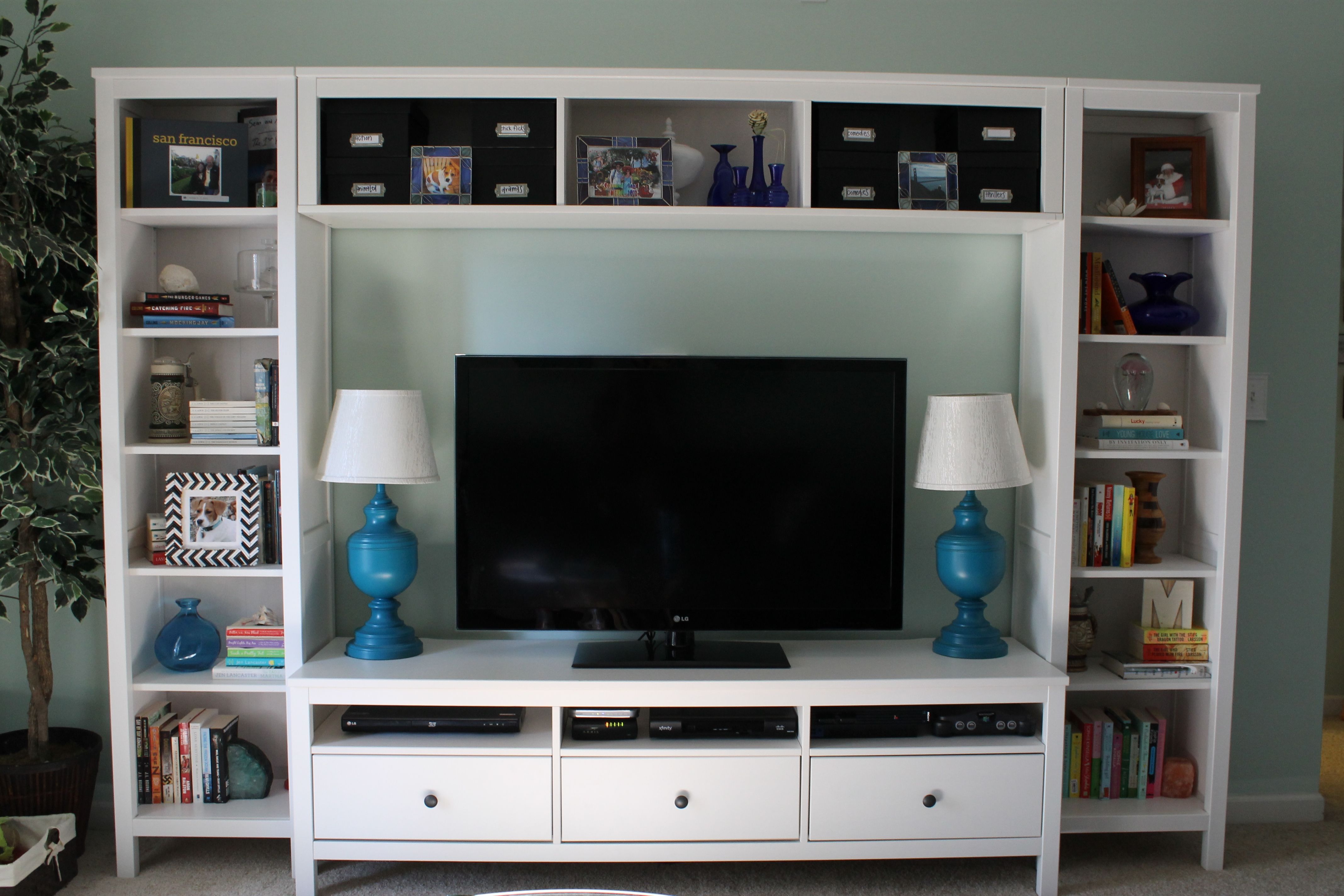 15 Best of Bookcase With Tv Storage