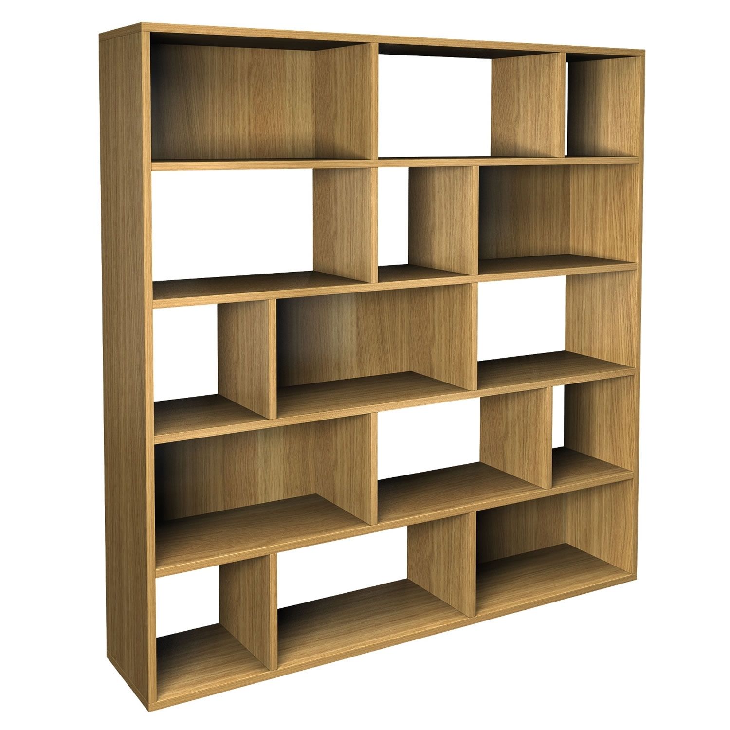 Furniture Simple Stylish Designs Pictures Of Creative Bookshelf Throughout Contemporary Oak Shelving Units (View 9 of 15)