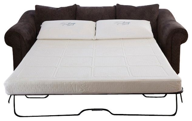 Gel Memory Foam Sofabed Sleeper Replacement Mattress Modern Regarding Sofa Bed Sleepers (View 14 of 15)