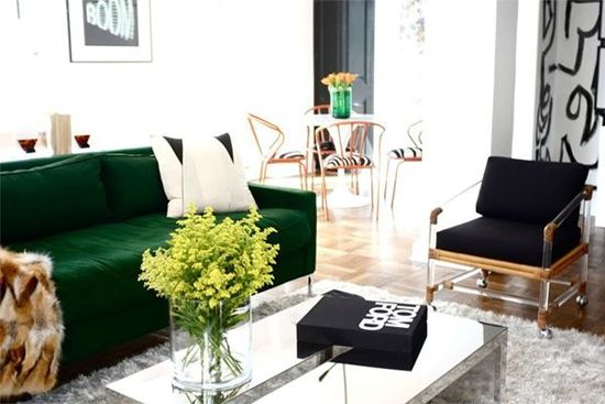 Green Velvet Sofas Design Manifestdesign Manifest Inside Green Sofa Chairs (Photo 14 of 15)