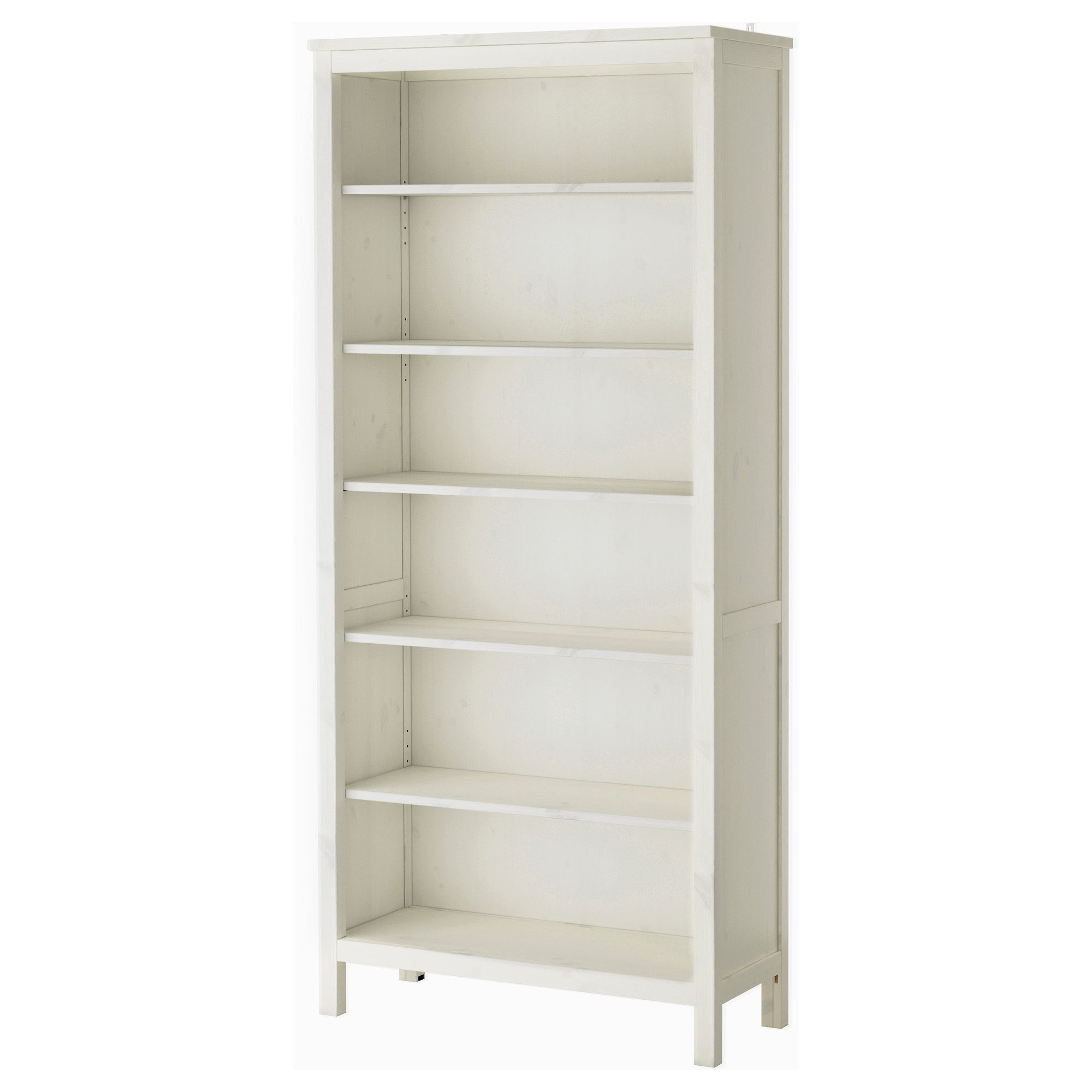 Hemnes Bookcase White Stain Ikea For White Bookcases (Photo 4 of 15)
