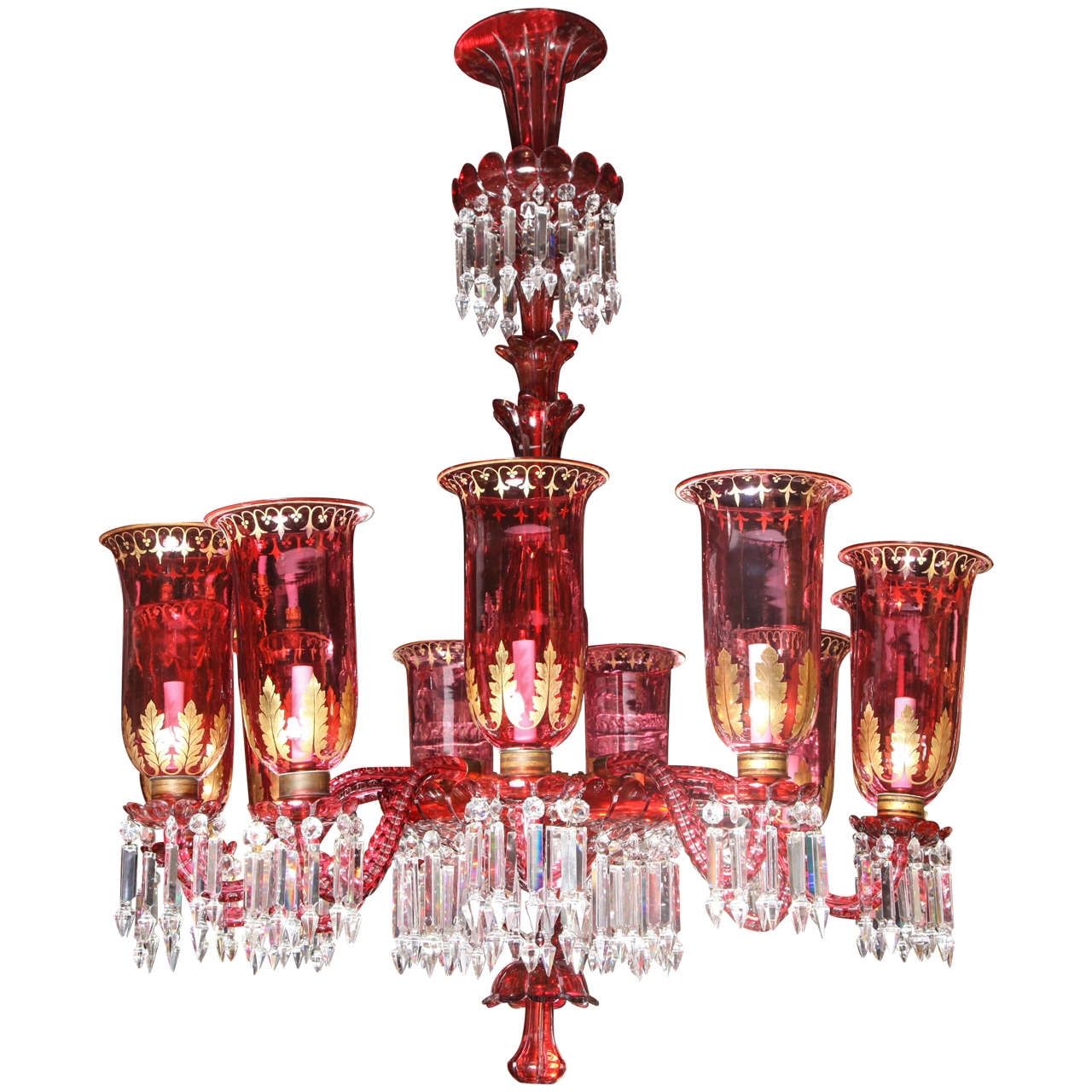 Home Lighting Tips Red Chandelier Showing The Courage And In Modern Red Chandelier (View 6 of 12)