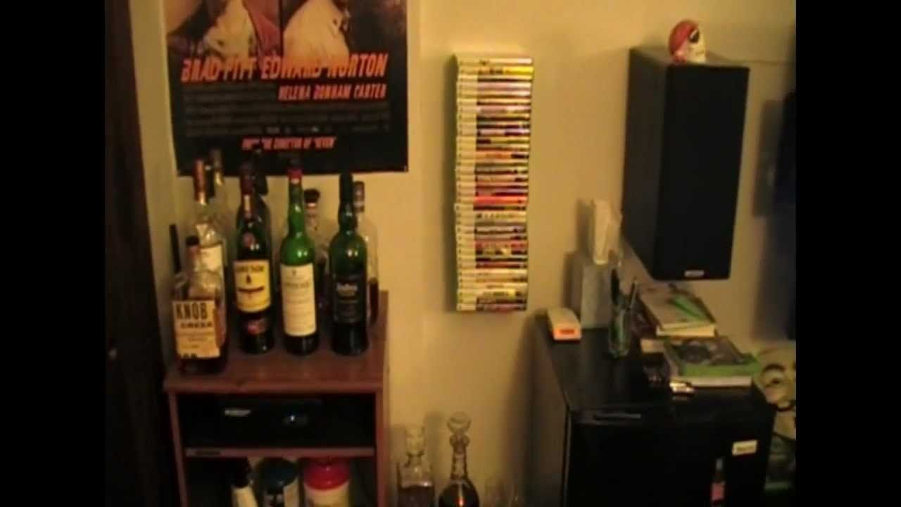 How To Make A Floating Xbox Or Dvd Shelf Youtube Throughout Invisible Dvd Shelf (View 10 of 12)