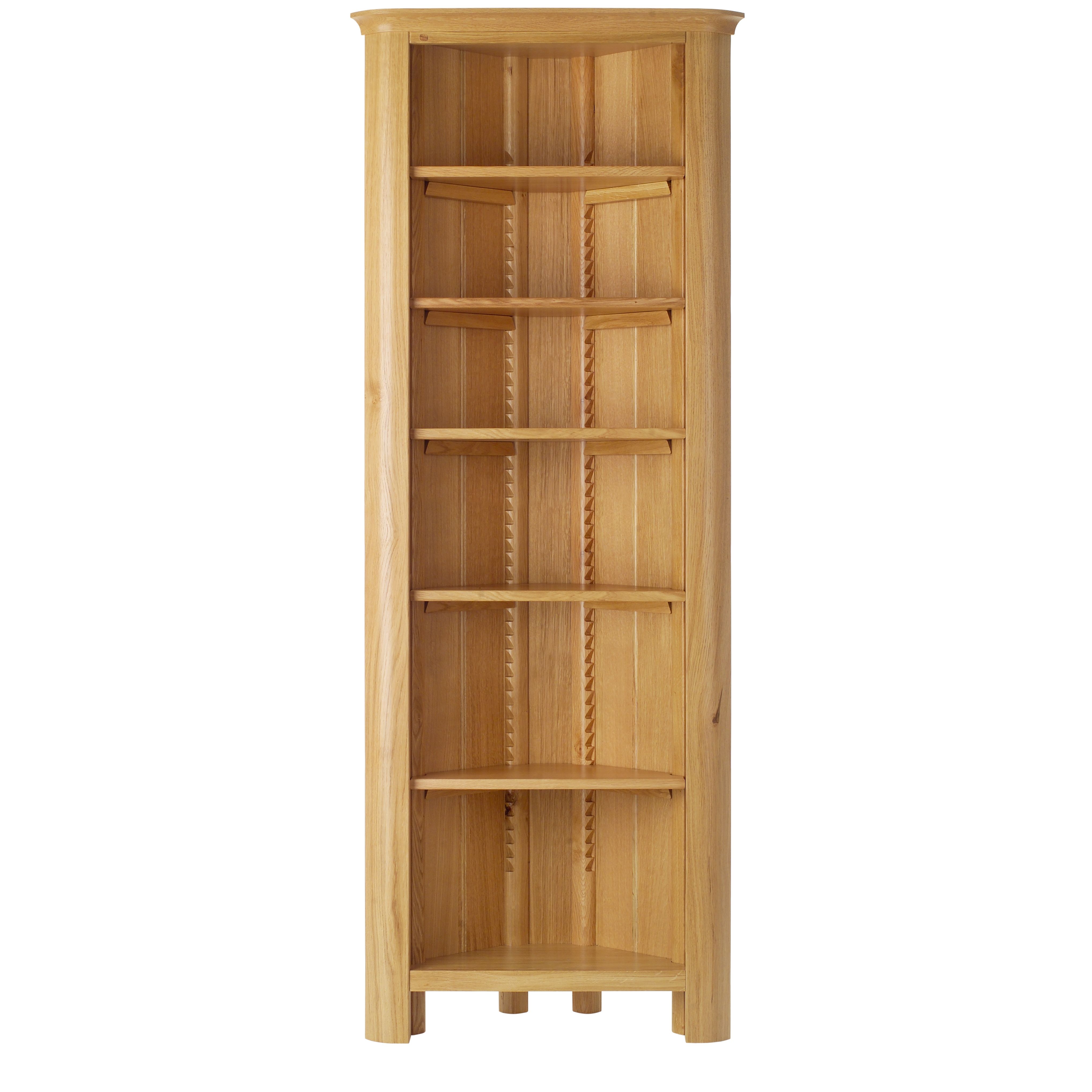 Featured Photo of 15 Ideas of Corner Oak Bookcase