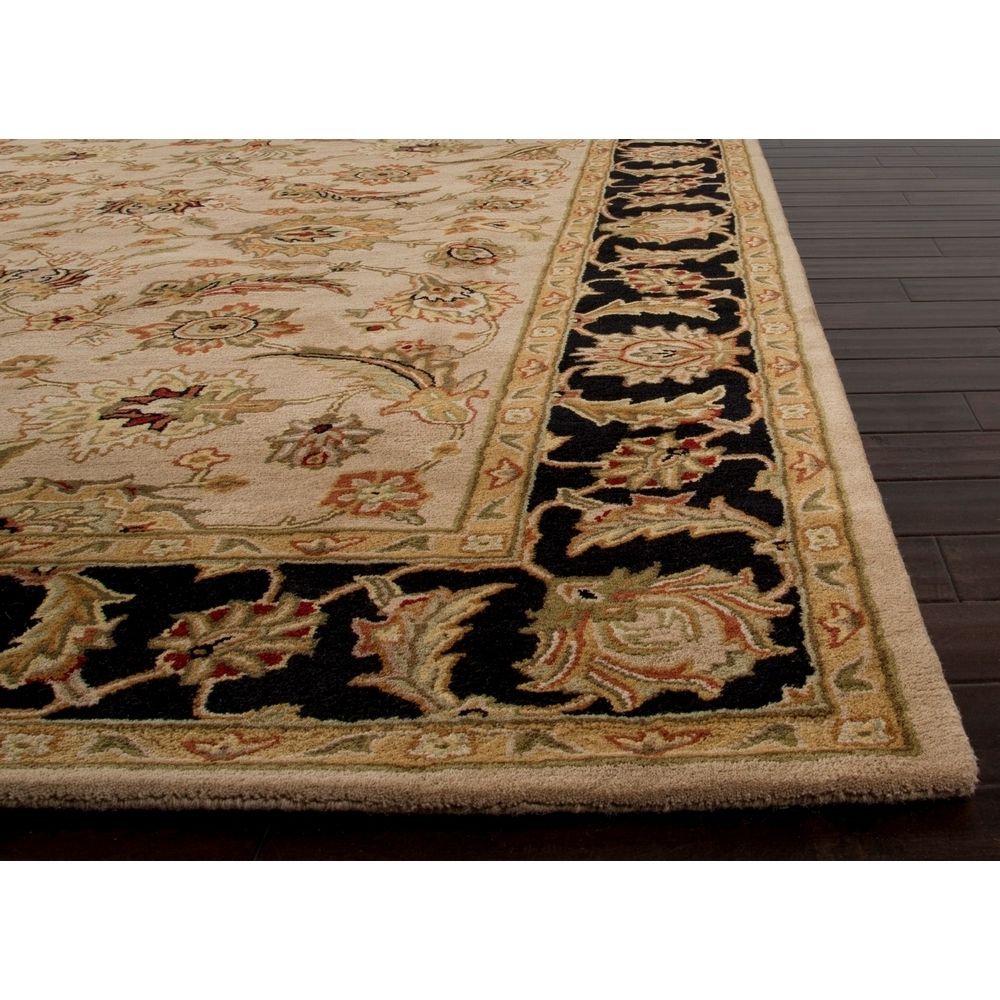 Jaipur Living Rug102951 Mythos Coll Hand Tufted Oriental Pattern For Wool Area Rugs 4× (View 9 of 15)