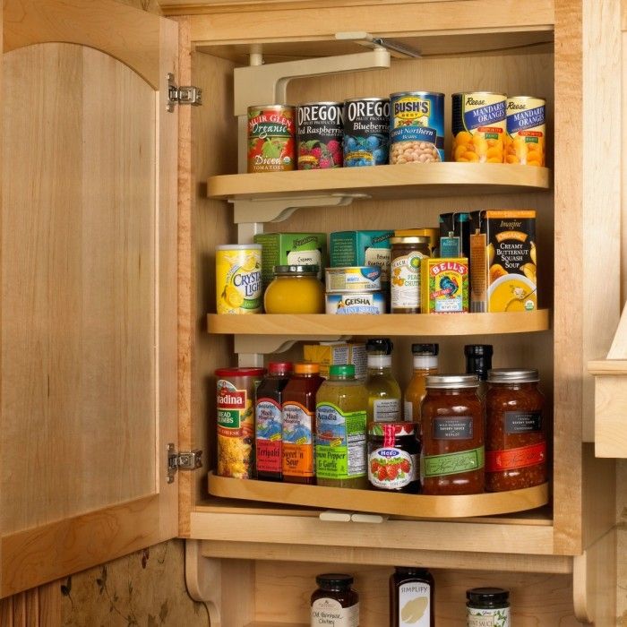 Kitchen Nice Kitchen Organizer Ideas Kitchen Storage Containers Regarding Cupboard Organizers (Photo 5 of 15)