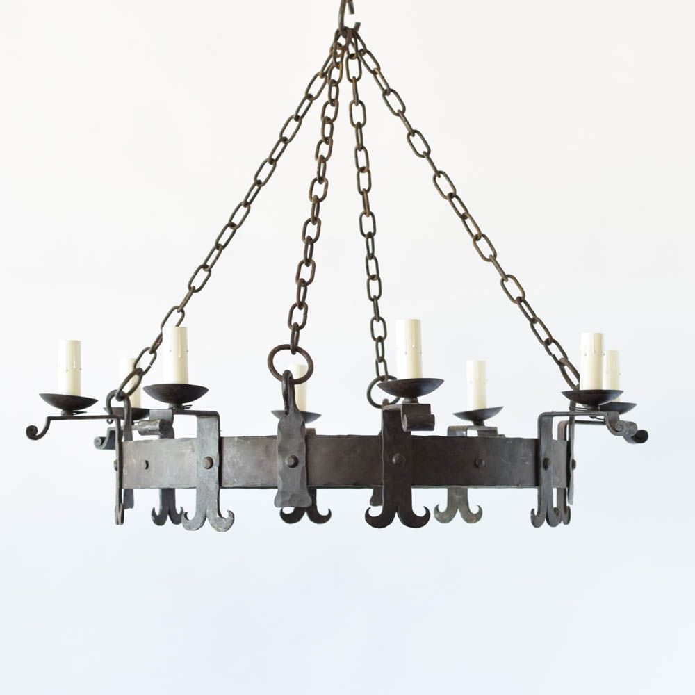 Large Iron Ring Chandelier 2 Avail The Big Chandelier Within Large Iron Chandelier (Photo 10 of 12)