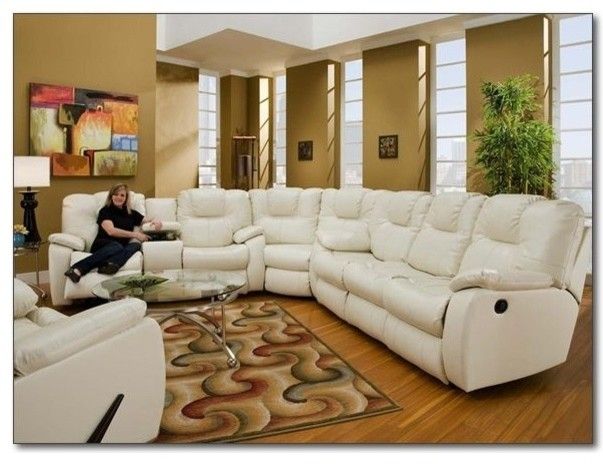 Leather Sectional Sofa Recliner Home And Design Home Design Within Sectional Sofa Recliners (Photo 15 of 15)