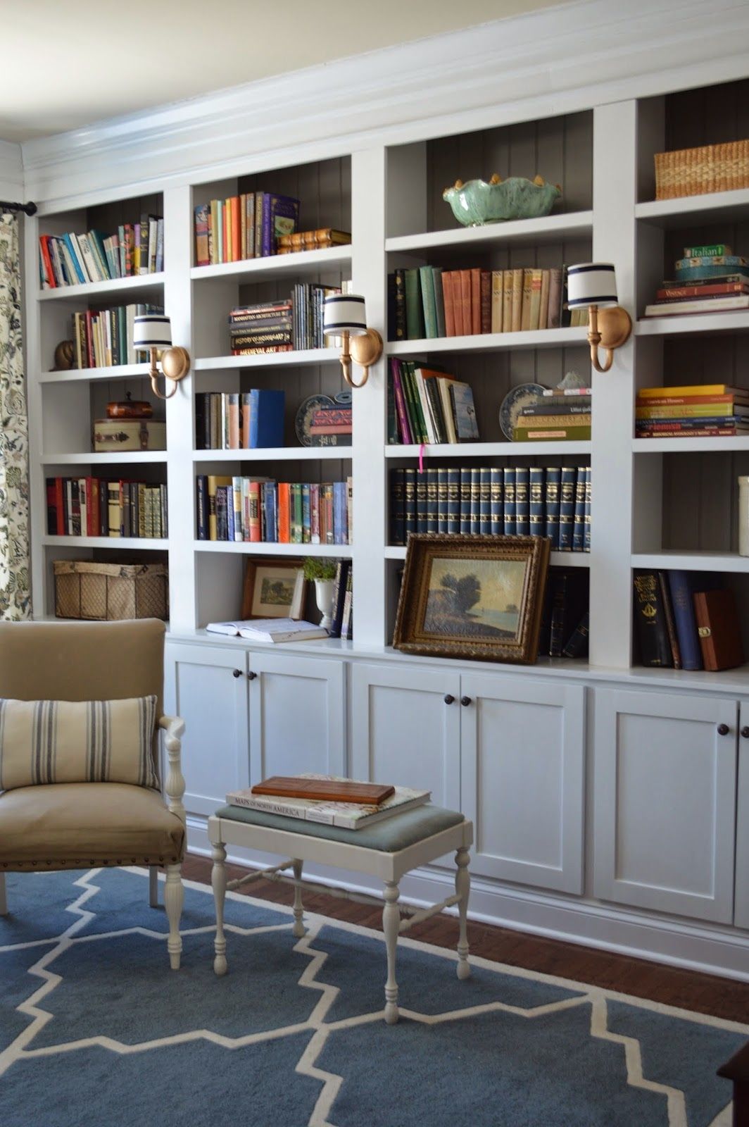 Light Up The Library Sconces For Every Style Restoration Hardware With Library Bookcase Lighting (View 7 of 15)