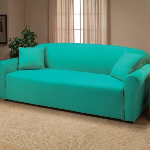 15 Best Ideas of Teal Sofa Slipcovers