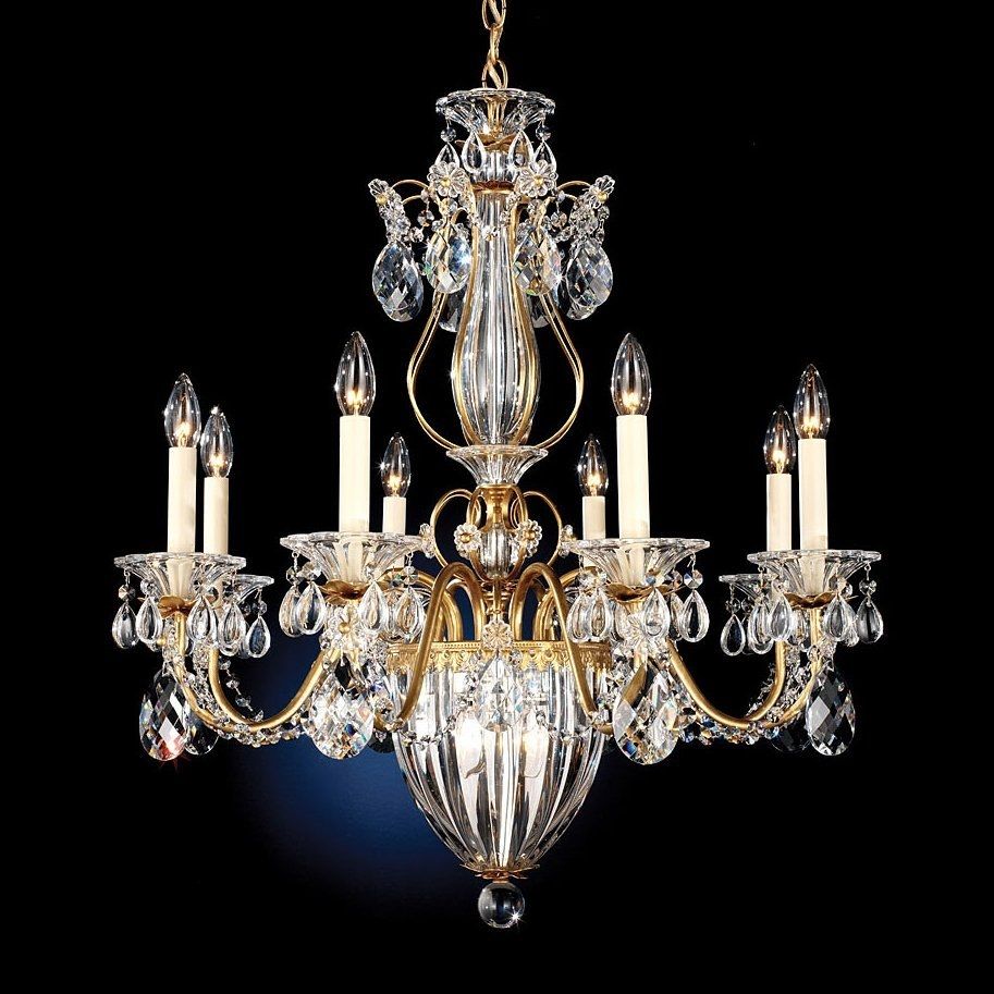 Living Room High Quality Crystal Chandeliers For Home Lighting In Traditional Crystal Chandeliers (Photo 1 of 12)