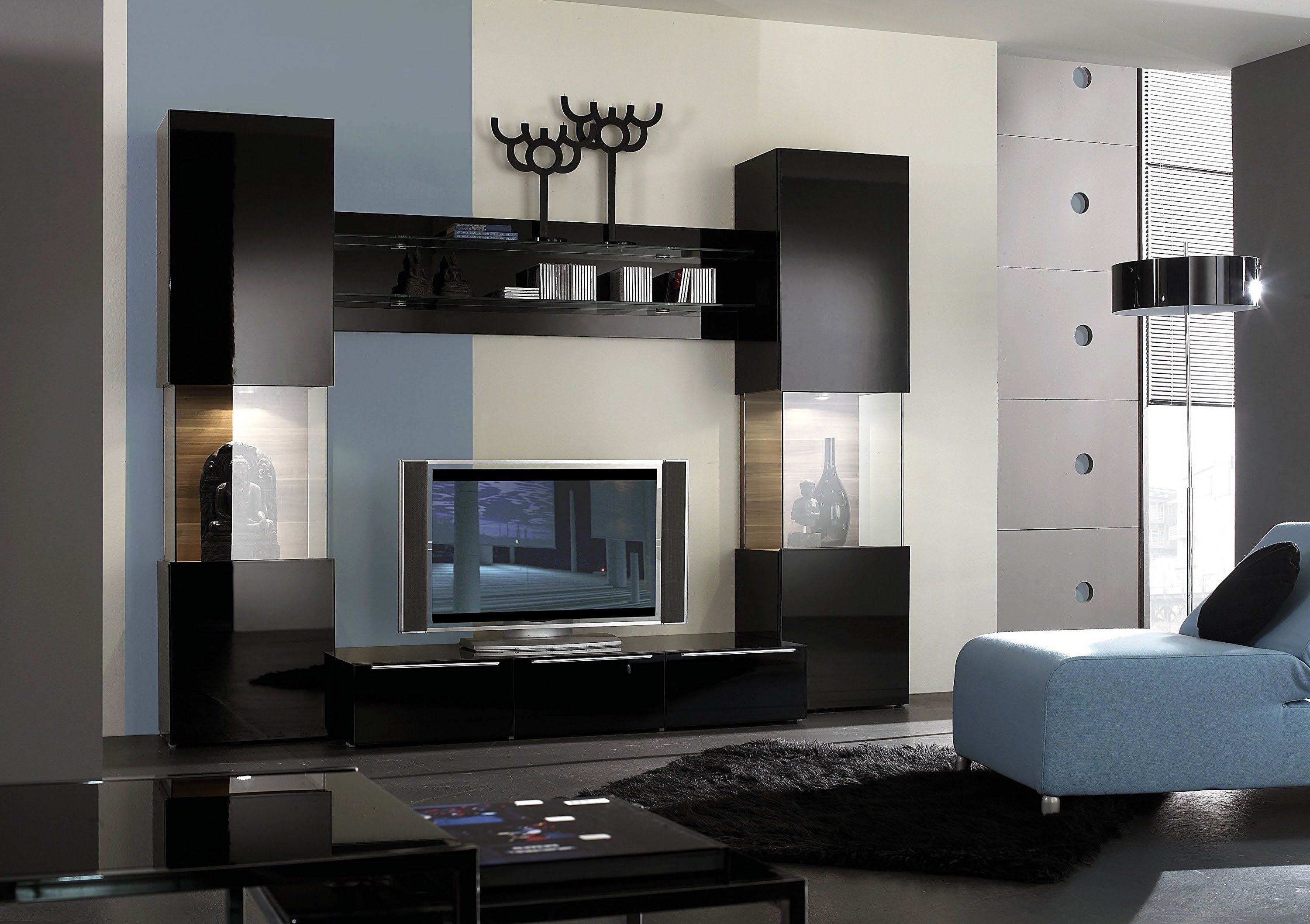 Living Room Paint Modern Tv Wall Unit Decorating Furniture Paint Within Modern Tv Wall Units (View 7 of 15)