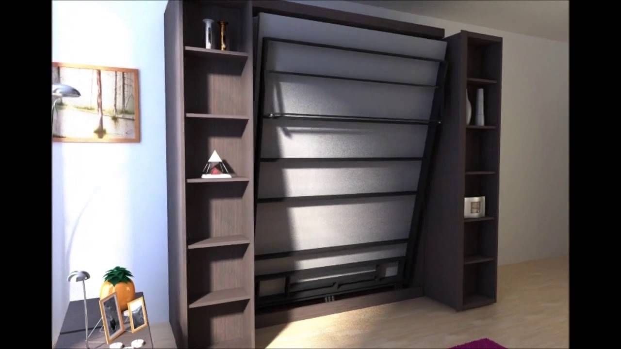 Madison And Madison Bifold Bookcase Bed Youtube Inside Bifold Bookcase (View 2 of 15)