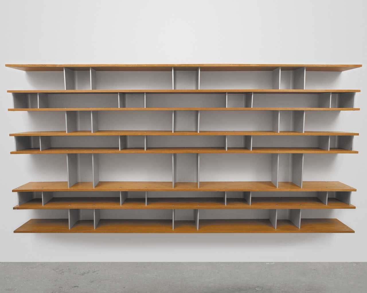 Minimalist Wall Mounted Bookshelves For Interior Optimization Pertaining To Oak Wall Shelving Units (View 10 of 15)