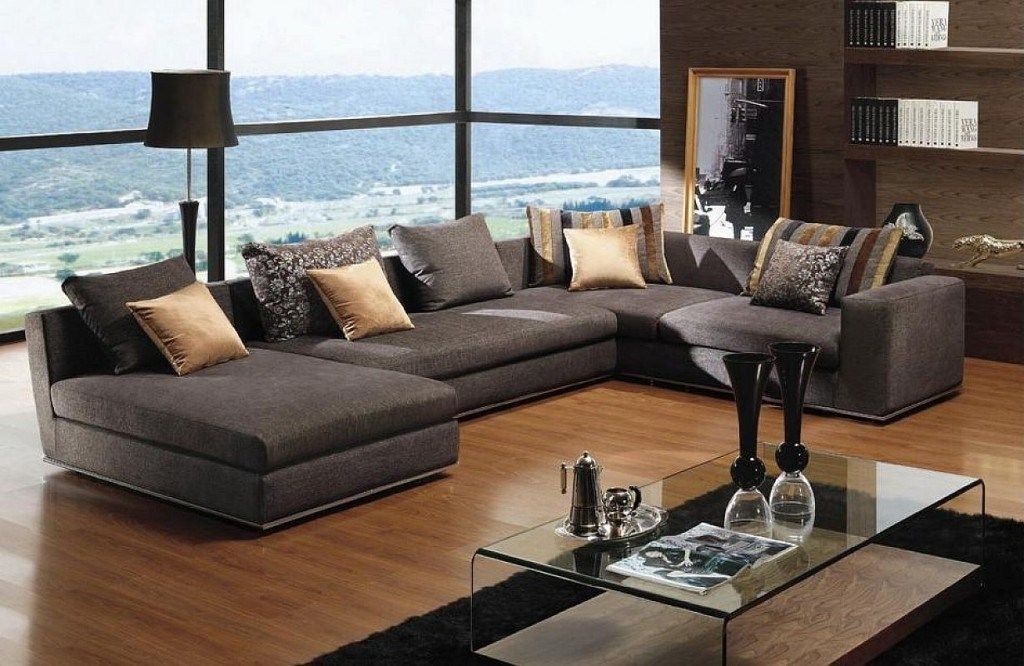 Modern Couches For Small Spaces Small Sectional Round Sofa Within Sectional Sofas For Small Spaces With Recliners (View 12 of 15)