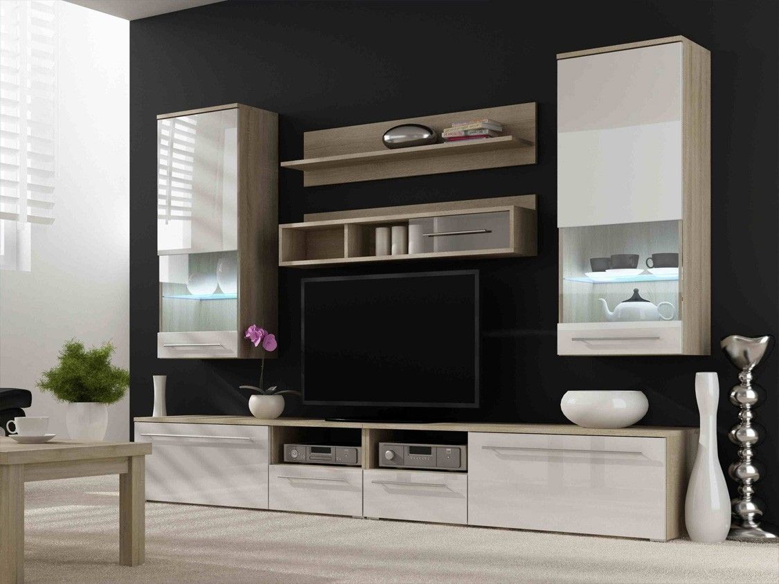 Modern Entertainment Centers Classic And Modern Wall Units For For Modern Wall Units (Photo 1 of 15)