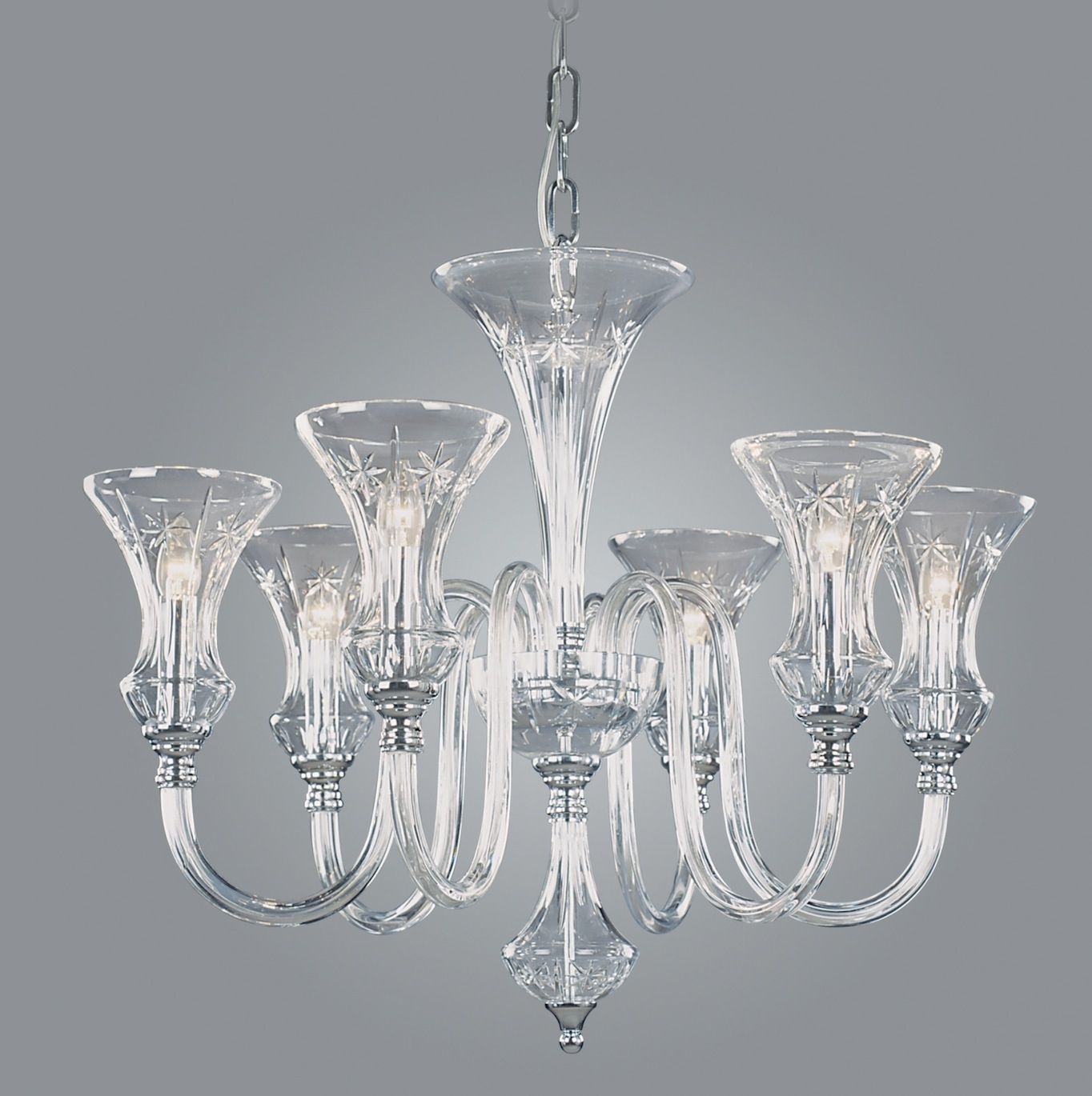 Modern Glass Chandeliers Pertaining To Modern Glass Chandeliers (View 11 of 12)