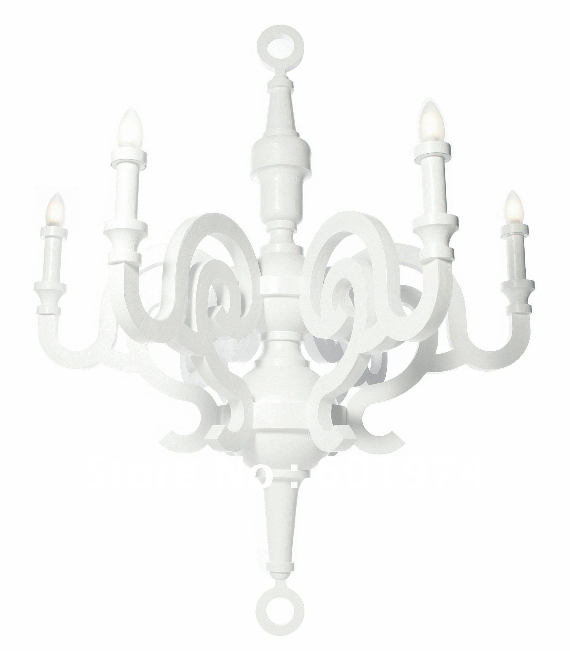 Modern White Chandelier With Regard To White Chandelier (View 11 of 12)