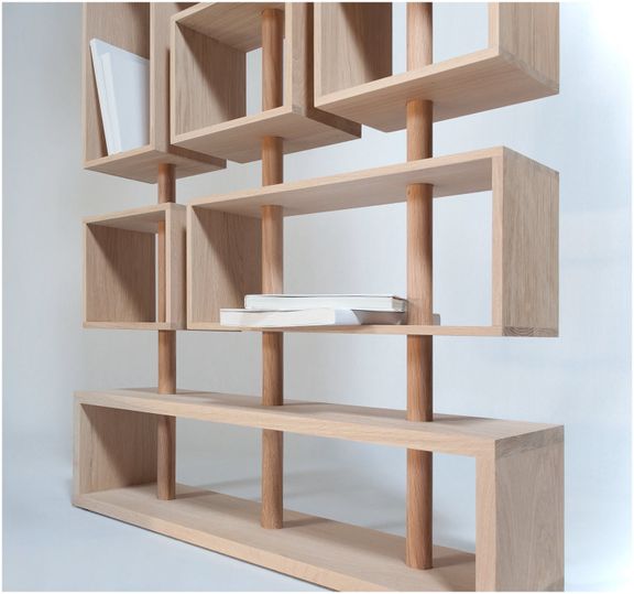 15 Ideas Of Contemporary Oak Shelving Units 9553