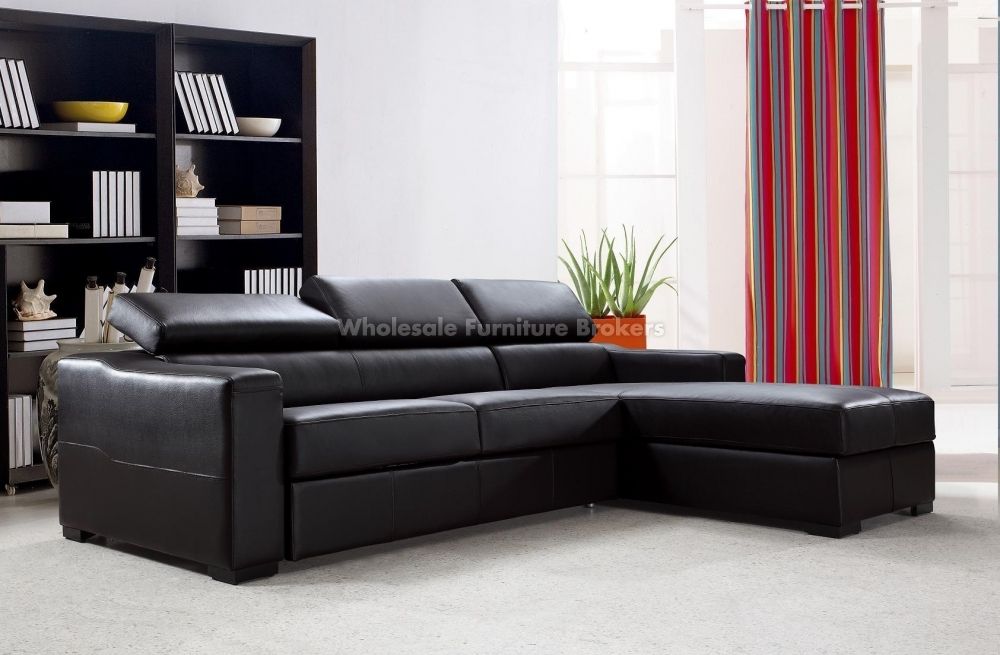 Nice Leather Sofa Bed With Storage Fernando Faux Leather Sofa Bed With Regard To Leather Storage Sofas (View 9 of 15)